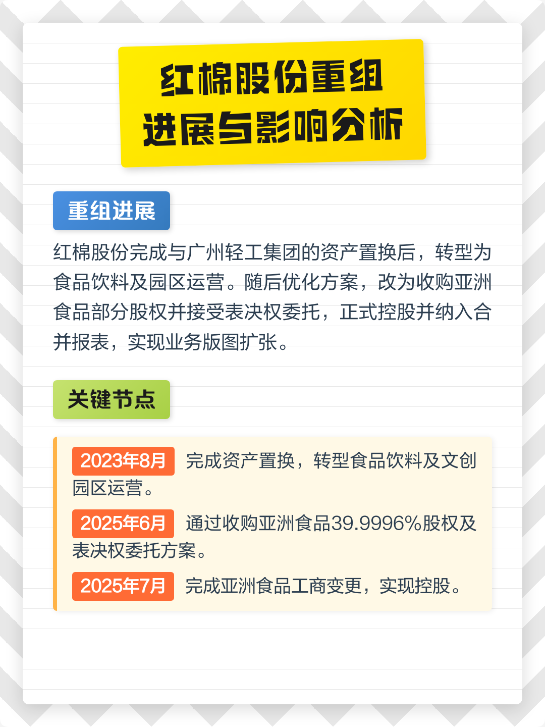 嘉兴市食品资产重组(食品资产重组案例)